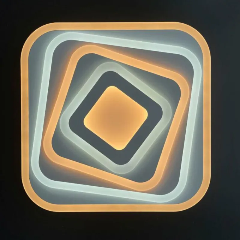 Luminaires Fischer & Honsel Plafonnier Fischer & Honsel Queen LED Blanc, 1 lumière, Télécommandes* Éclairage Led