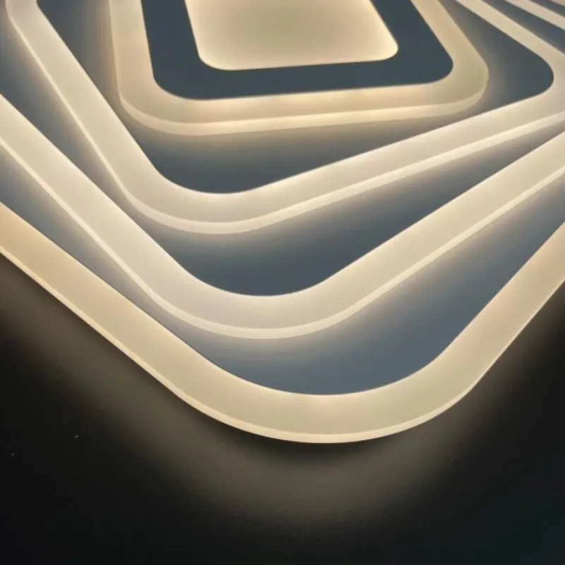 Luminaires Fischer & Honsel Plafonnier Fischer & Honsel Queen LED Blanc, 1 lumière, Télécommandes* Éclairage Led