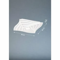 Luminaires Fischer & Honsel Plafonnier Fischer & Honsel Hero LED Blanc, 1 lumière, Télécommandes, Changeur de couleurs* Éclairage Led