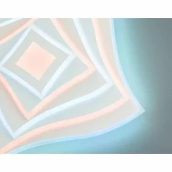 Luminaires Fischer & Honsel Plafonnier Fischer & Honsel Hero LED Blanc, 1 lumière, Télécommandes, Changeur de couleurs* Éclairage Led