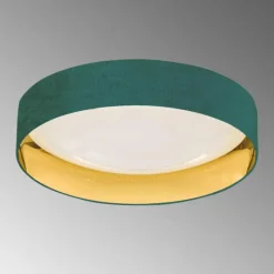 Lampes En Tissu-Luminaires Fischer & Honsel Plafonnier Fischer & Honsel Aura LED Blanc, 1 lumière