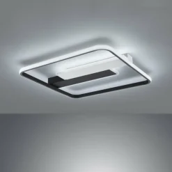 Luminaires Fischer & Honsel Plafonnier Fischer & Honsel Blithe LED Noir, Blanc, 1 lumière* Éclairage Led