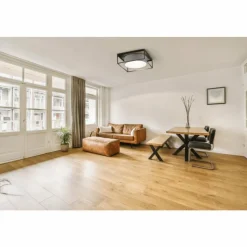 Lampes En Tissu-Luminaires Fischer & Honsel Plafonnier Fischer & Honsel Carre Noir, 3 lumières