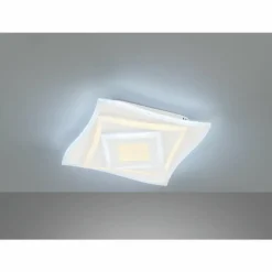 Luminaires Fischer & Honsel Plafonnier Fischer & Honsel Hero LED Blanc, 1 lumière, Télécommandes* Éclairage Led