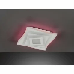 Luminaires Fischer & Honsel Plafonnier Fischer & Honsel Hero LED Blanc, 1 lumière, Télécommandes* Éclairage Led