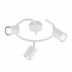 Luminaires Fischer & Honsel Plafonnier Fischer & Honsel Vano Blanc, 3 lumières* Spots Et Projecteurs