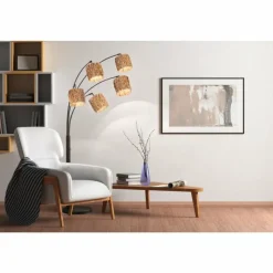 Luminaires Fischer & Honsel Plafonnier Fischer & Honsel Trey LED Blanc, 1 lumière, Télécommandes, Changeur de couleurs