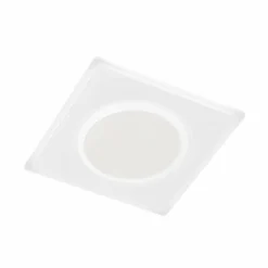 Luminaires Fischer & Honsel Plafonnier Fischer & Honsel Bisi LED Blanc, 1 lumière, Télécommandes