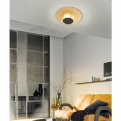 Luminaires Fischer & Honsel Plafonnier Fischer & Honsel Planet LED Noir, 1 lumière* Éclairage Led