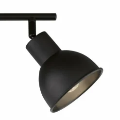 Luminaires Fischer & Honsel Plafonnier Fischer-Honsel Speedy Noir, 3 lumières* Spots Et Projecteurs