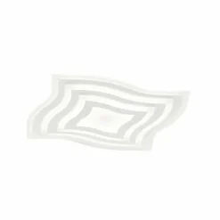 Luminaires Fischer & Honsel Plafonnier Fischer-Honsel Gorden LED Blanc, 1 lumière, Télécommandes* Éclairage Led