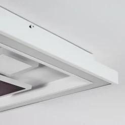 hofstein Plafonnier Fitili LED Blanc, 1 lumière, Télécommandes