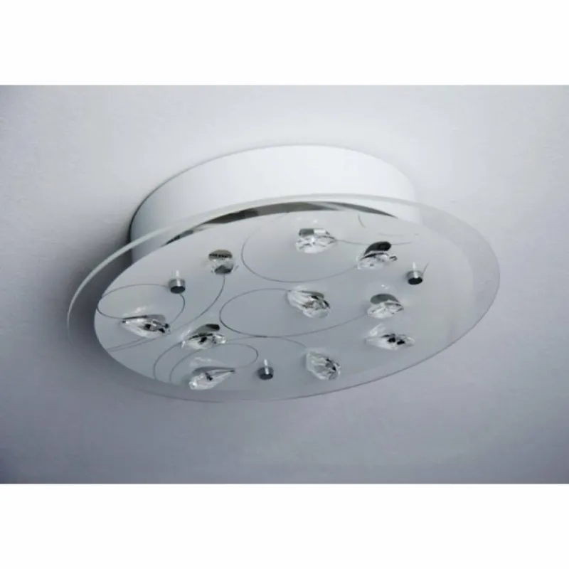 Luminaires Globo Lighting Plafonnier 2flg. Blanc, 2 lumières