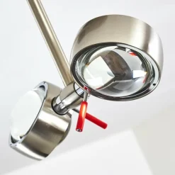 hofstein Plafonnier Florenz LED Nickel mat, 2 lumières