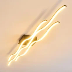 hofstein Plafonnier Flow LED Noir, 3 lumières* Éclairage Led