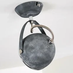 hofstein Plafonnier Foverup Chrome, Gris, 1 lumière