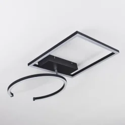 hofstein Plafonnier Frederick LED Noir, Blanc, 1 lumière