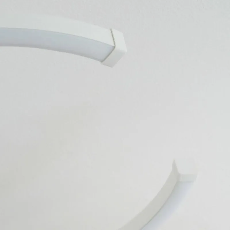 hofstein Plafonnier Frederick LED Chrome, Blanc, 1 lumière