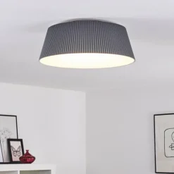 hofstein Plafonnier Fremont LED Gris, 1 lumière