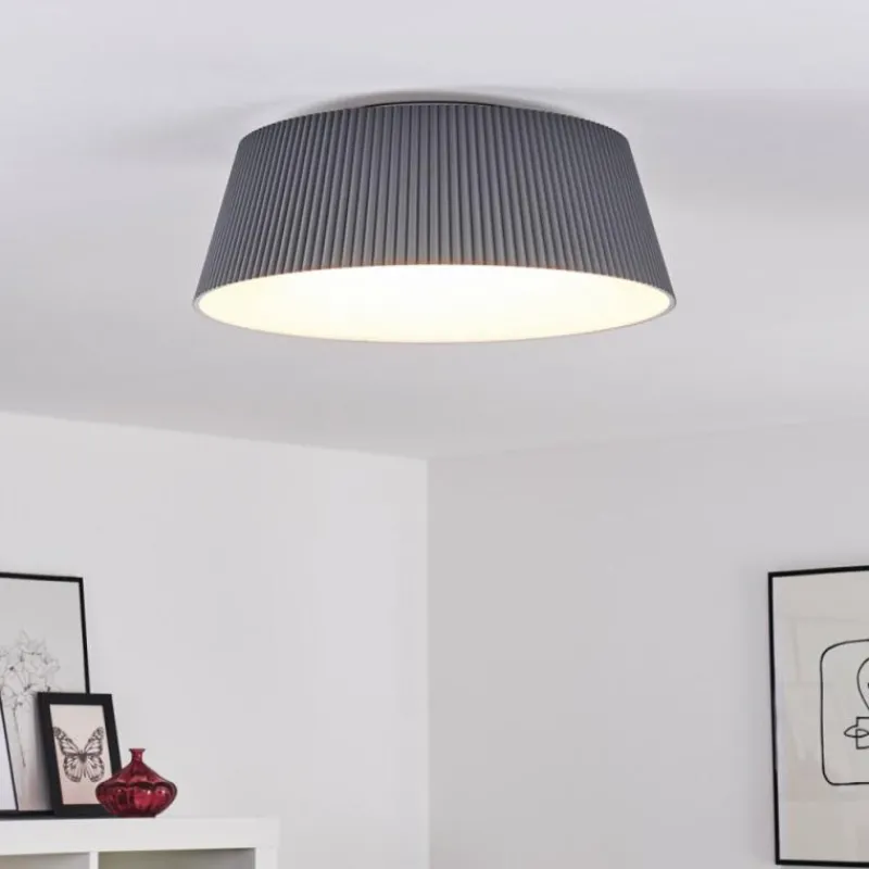 hofstein Plafonnier Fremont LED Gris, 1 lumière