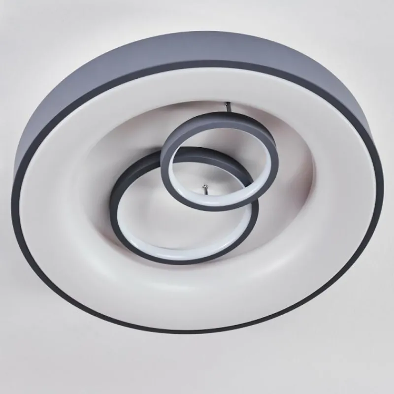 hofstein Plafonnier Gabbiana LED Gris, Blanc, 1 lumière, Télécommandes