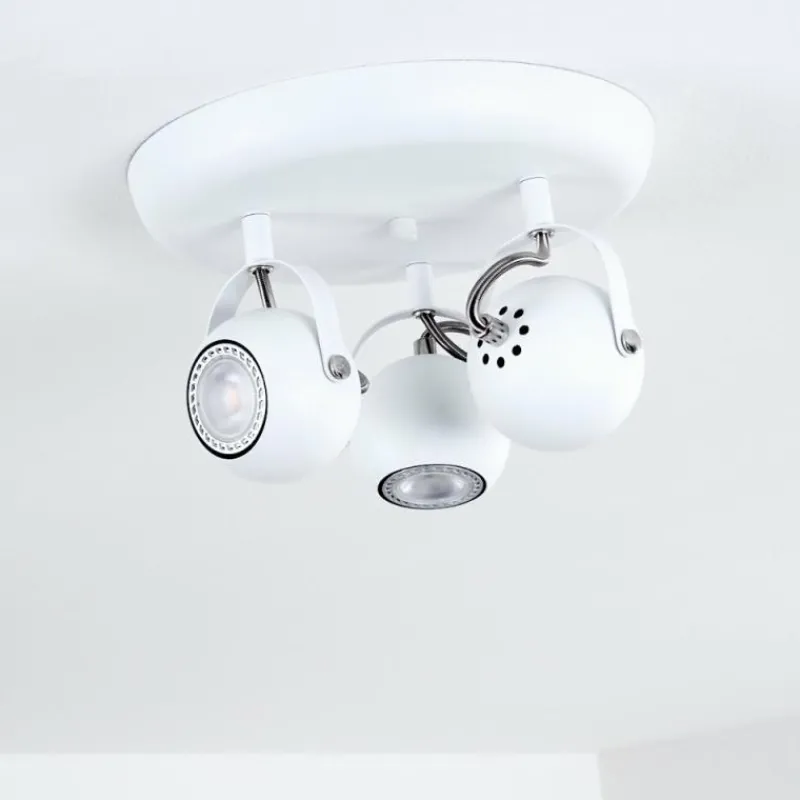 hofstein Plafonnier Gadmen Blanc, 3 lumières