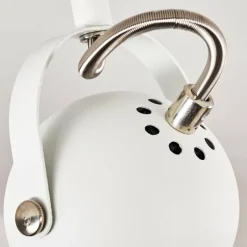 hofstein Plafonnier Gadmen Chrome, Blanc, 1 lumière