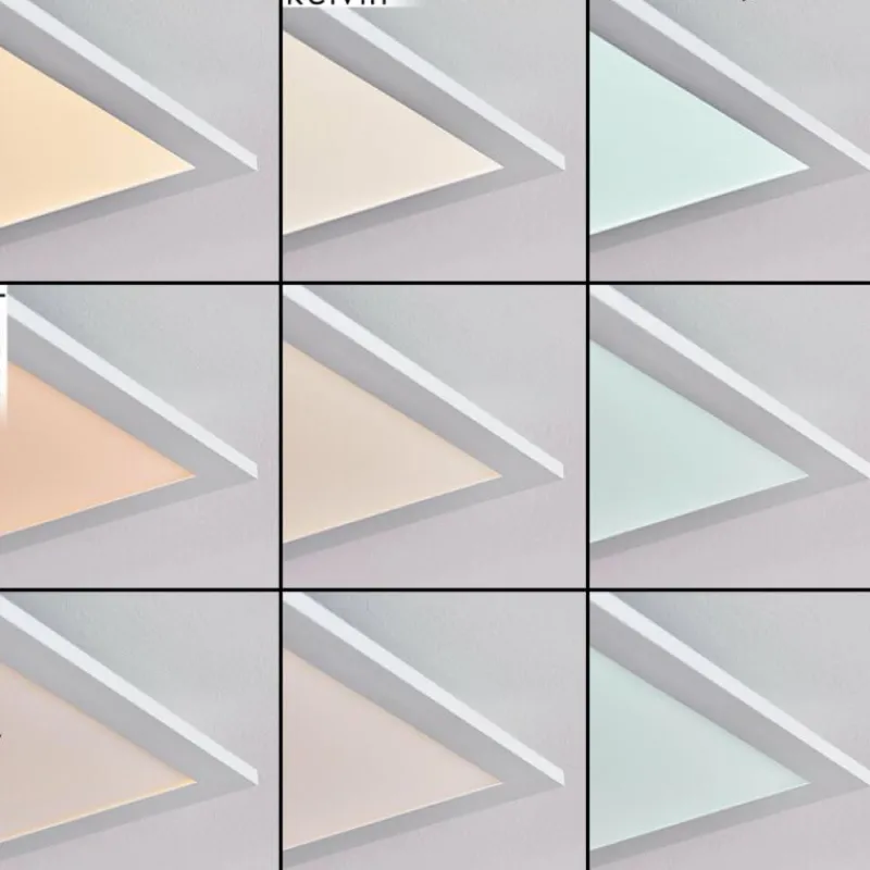 hofstein Plafonnier Gallitos LED Blanc, 1 lumière, Télécommandes, Changeur de couleurs