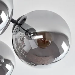 hofstein Plafonnier Gastor Noir, 5 lumières