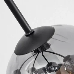 hofstein Plafonnier Gastor Noir, 5 lumières