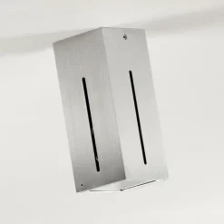 hofstein Plafonnier Gempen Acier brossé, 1 lumière