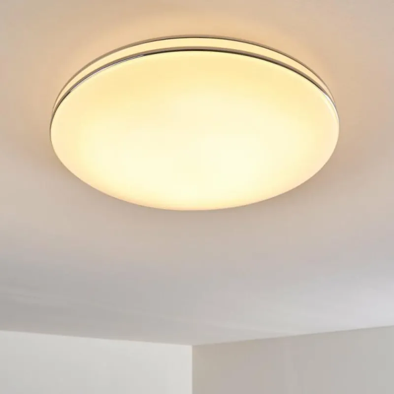 hofstein Plafonnier Genthin LED Blanc, 1 lumière