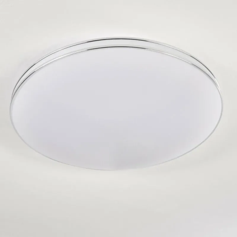 hofstein Plafonnier Genthin LED Blanc, 1 lumière, Télécommandes