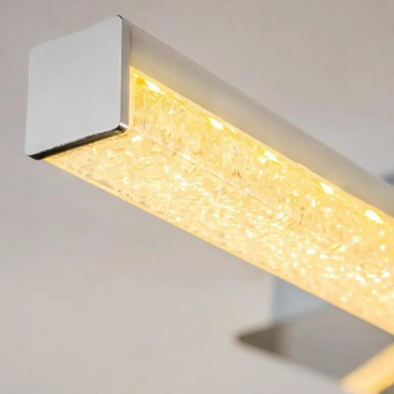 hofstein Plafonnier Georgina LED Chrome, 2 lumières