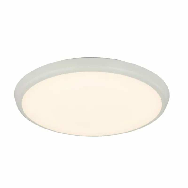 Luminaires Globo Lighting Plafonnier Globo AEMON LED Blanc, 1 lumière, Détecteur de mouvement