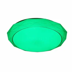 Luminaires Globo Lighting Plafonnier Globo Andi LED Blanc, 2 lumières, Télécommandes, Changeur de couleurs* Éclairage Led