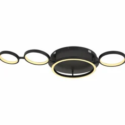 Luminaires Globo Lighting Plafonnier Globo ANTONIUS LED Noir, 1 lumière* Éclairage Led