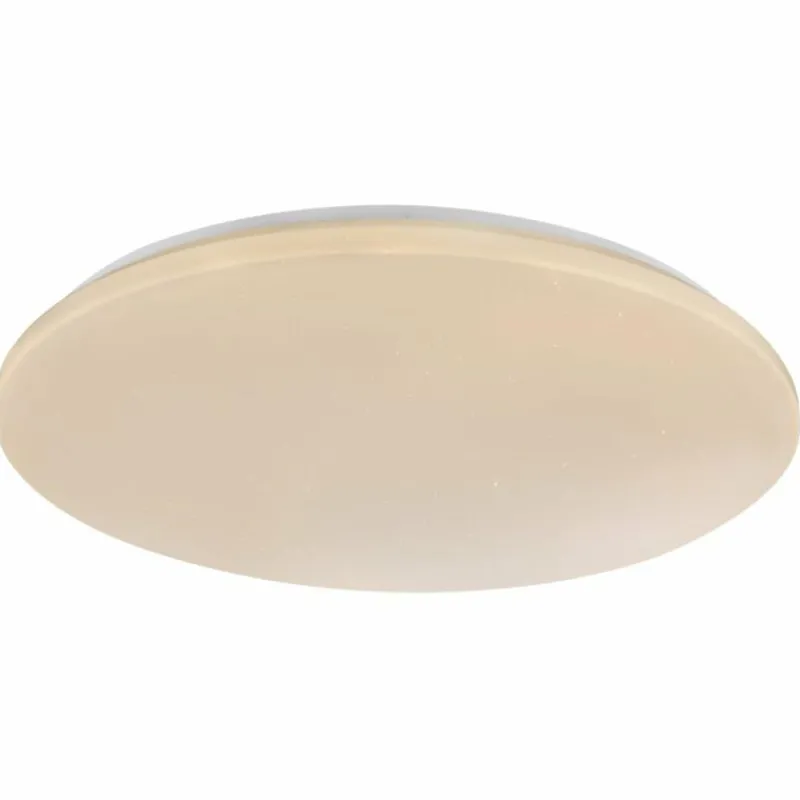 Luminaires Globo Lighting Plafonnier Globo ARGA LED Blanc, 1 lumière, Télécommandes* Éclairage Led