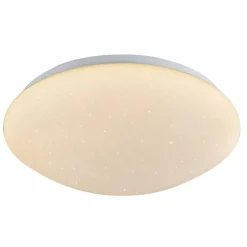 Luminaires Globo Lighting Plafonnier Globo Atreju I LED Blanc, 1 lumière, Télécommandes, Changeur de couleurs