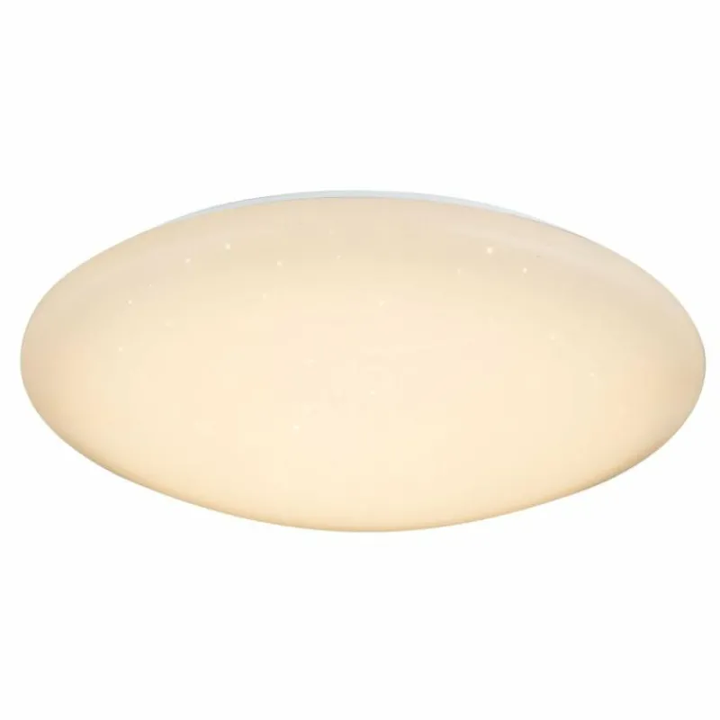 Luminaires Globo Lighting Plafonnier Globo ATREJU I LED Blanc, 1 lumière, Télécommandes, Changeur de couleurs