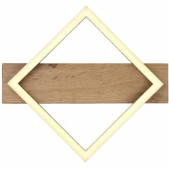 Lampes En Bois-Luminaires Globo Lighting Plafonnier Globo BEATRIX LED Couleur bois, Noir, 1 lumière