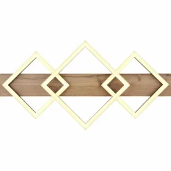 Lampes En Bois-Luminaires Globo Lighting Plafonnier Globo BEATRIX LED Couleur bois, Noir, 1 lumière