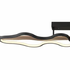 Luminaires Globo Lighting Plafonnier Globo BEZZY LED Noir, 1 lumière, Télécommandes* Éclairage Led