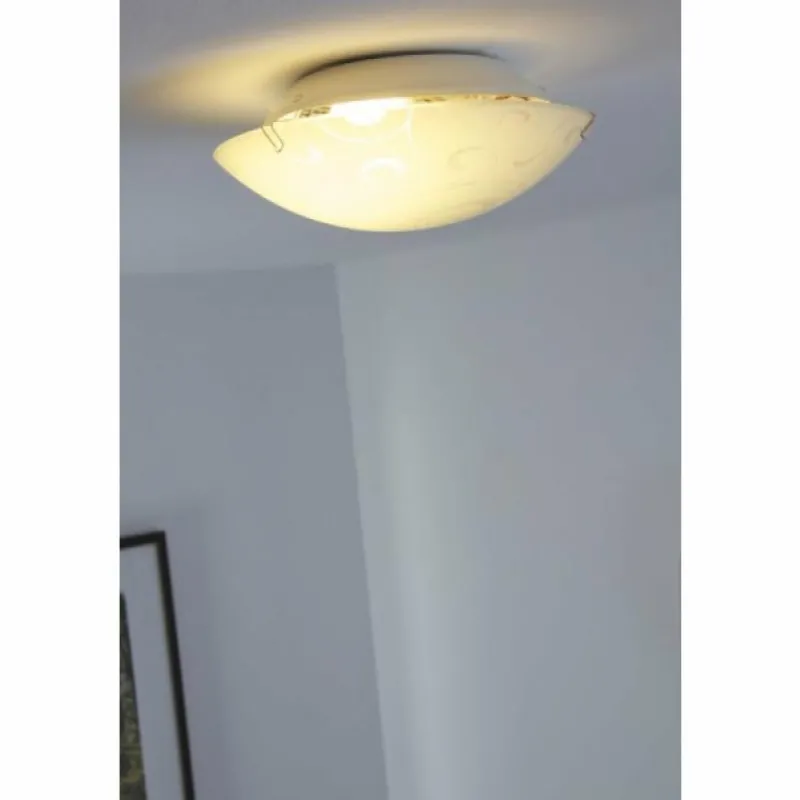 Luminaires Globo Lighting Plafonnier Globo BIKE Blanc, 1 lumière