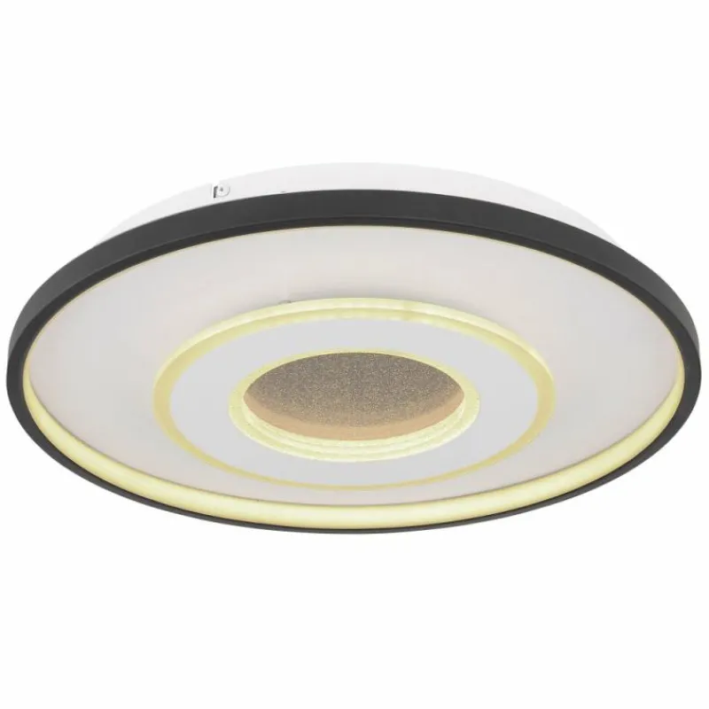 Luminaires Globo Lighting Plafonnier Globo BRIENNA LED Blanc, 1 lumière, Télécommandes