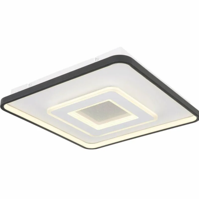 Luminaires Globo Lighting Plafonnier Globo BRIENNA LED Blanc, 1 lumière, Télécommandes