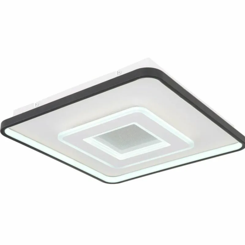 Luminaires Globo Lighting Plafonnier Globo BRIENNA LED Blanc, 1 lumière, Télécommandes