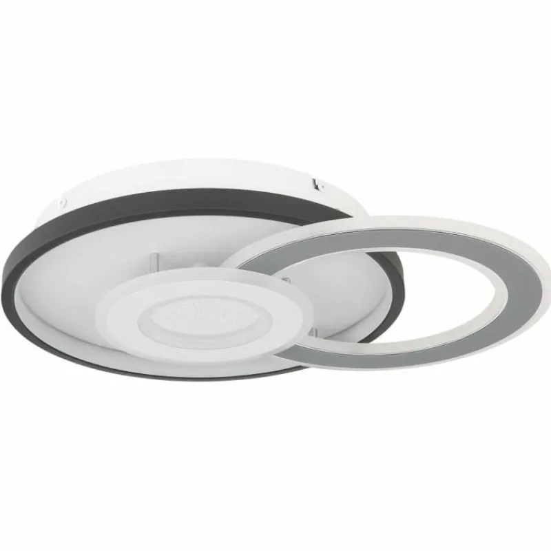 Luminaires Globo Lighting Plafonnier Globo BRIENNA LED Blanc, 1 lumière, Télécommandes