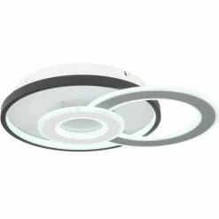 Luminaires Globo Lighting Plafonnier Globo BRIENNA LED Blanc, 1 lumière, Télécommandes