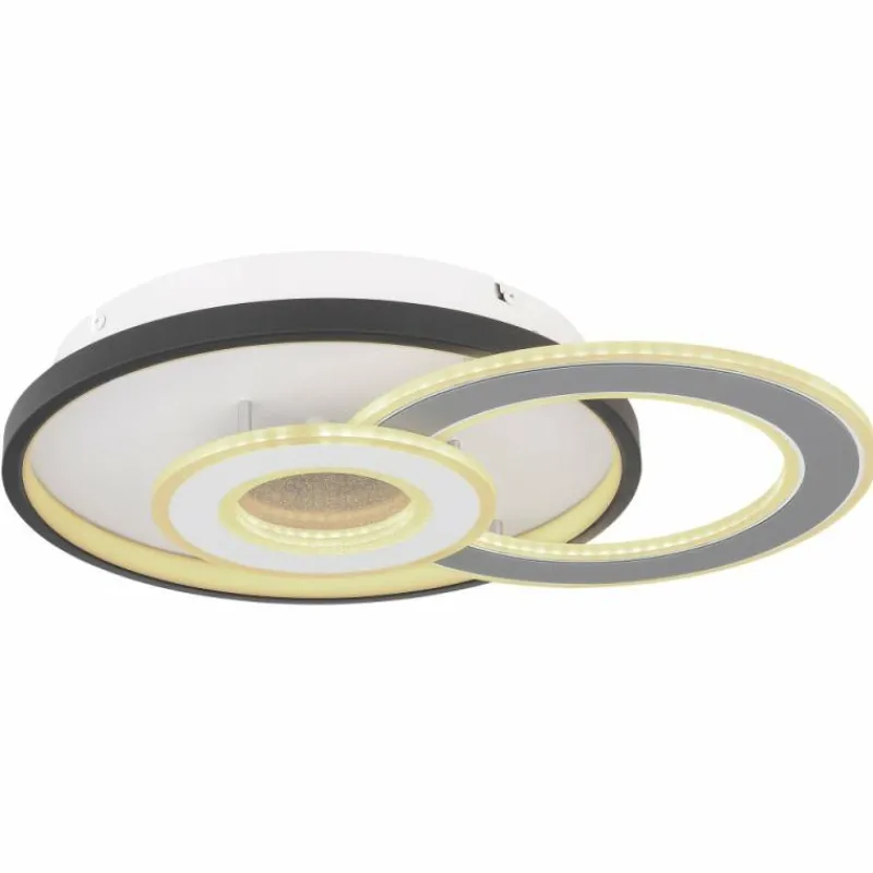 Luminaires Globo Lighting Plafonnier Globo BRIENNA LED Blanc, 1 lumière, Télécommandes